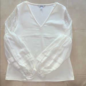 Blouse with Lace Detail